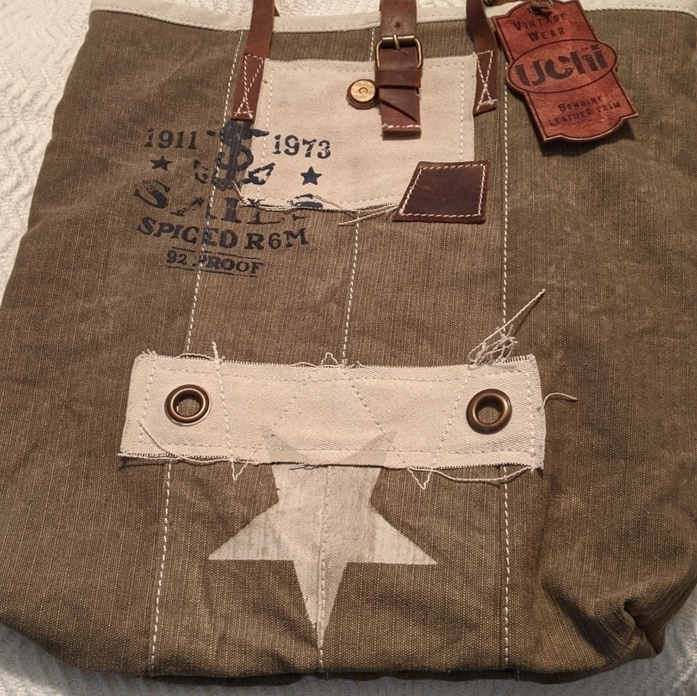 𝅺uchi Bag Tote Canvas NWT